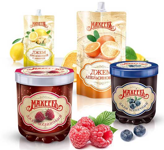 jam packaging design