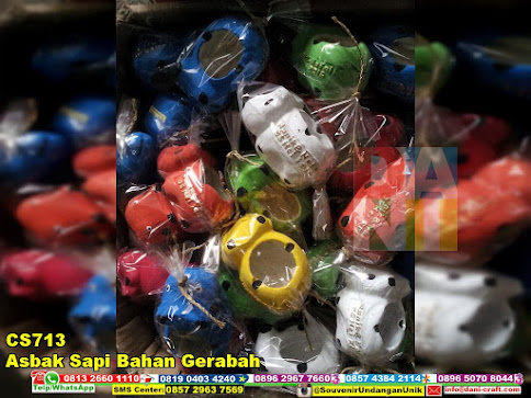 jual Asbak Sapi Bahan Gerabah