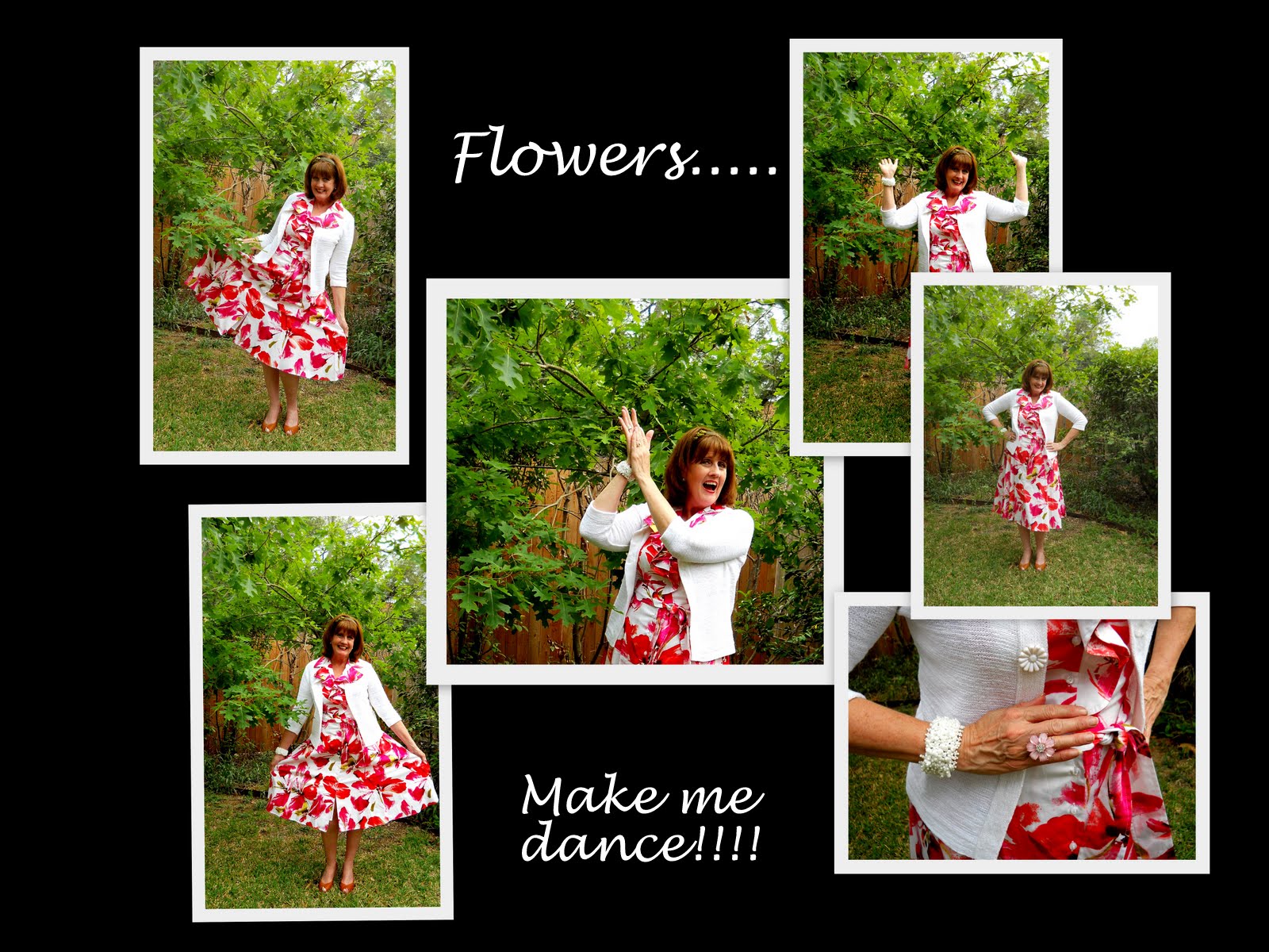 Ebew Florals I Feel Like Dancin Over 50 Feeling 40