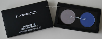 Swatches: MAC Dynamic Duo 2 Eyeshadow Duo