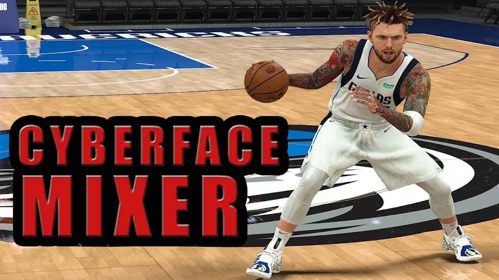 How to use Cyberface Mixer by Jeek313 | NBA 2K21
