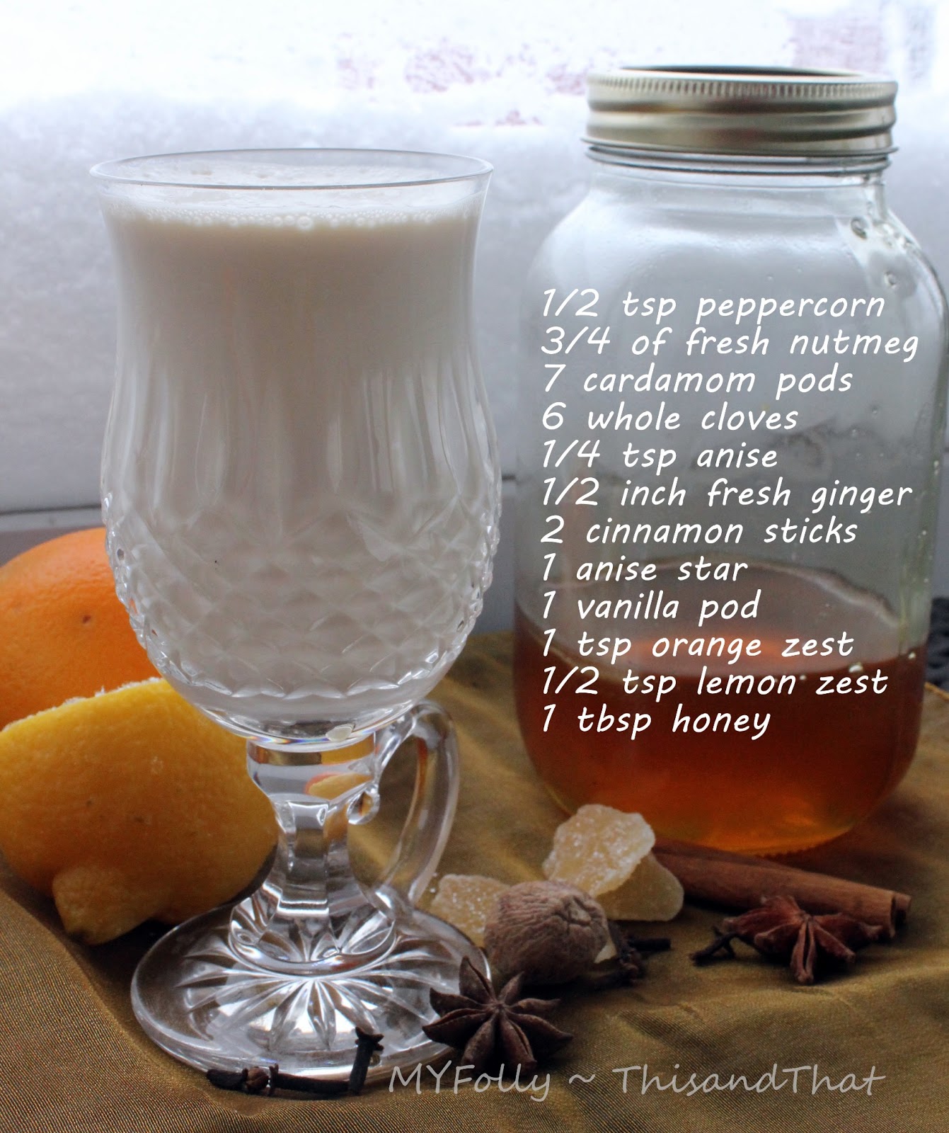 Homemade White Chai Concentrate Homemade White Chai Concentrate