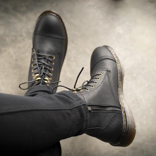 Giày Tây Nam Cổ Cao Da Bò Nappa Cao Cấp