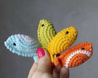 PATRON GRATIS PEZ AMIGURUMI 45672