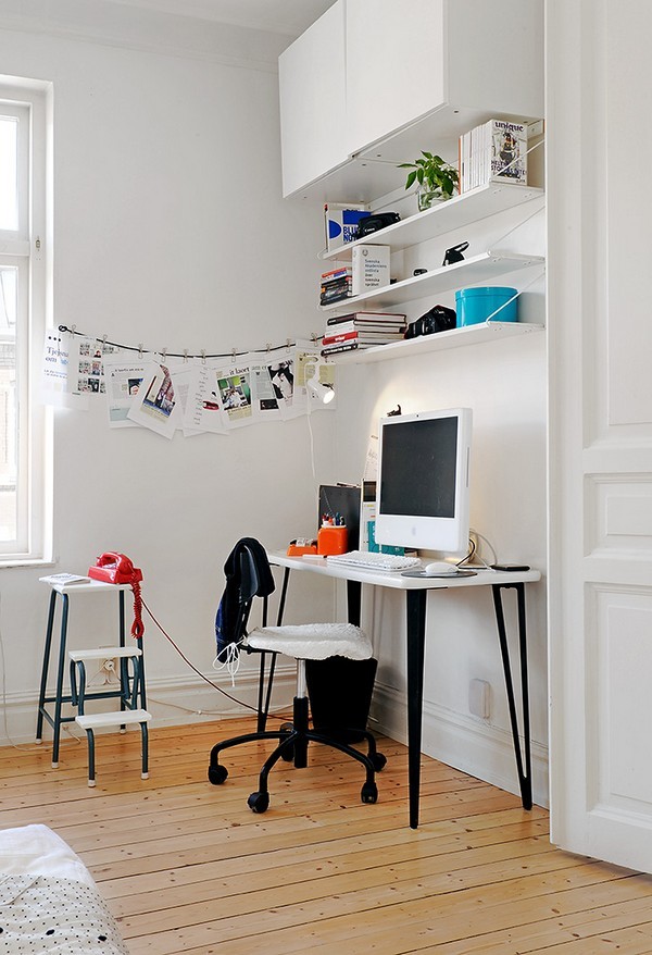 30 Escritorios para el hogar que estimulan la creatividad en el Trabajo.