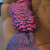 Happy Spring ~ Well, Not Quite Yet ~ Crocheted Mermaid Tail Blankets