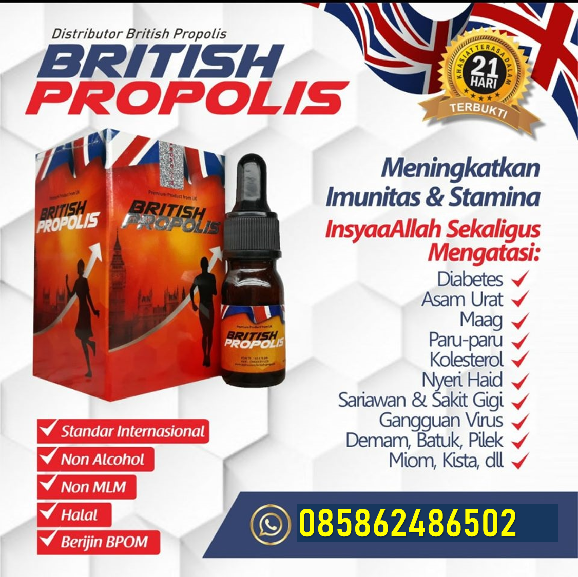 British propolis manfaat dan efek samping