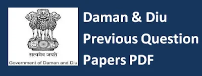 Daman & Diu Previous Papers