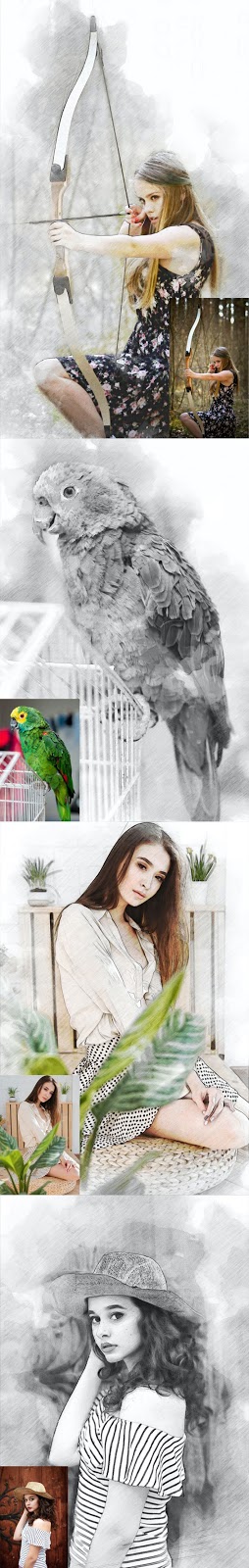 Detailed Sketch Photoshop Action 26435352 2 Detailed Sketch Photoshop Action 26435352