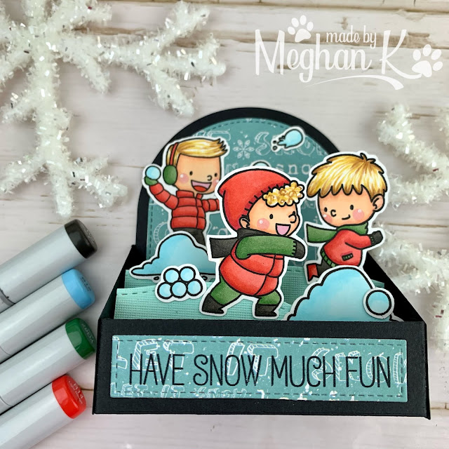 Made By Meghan K Christmas Outside the Box Interactive Cards
