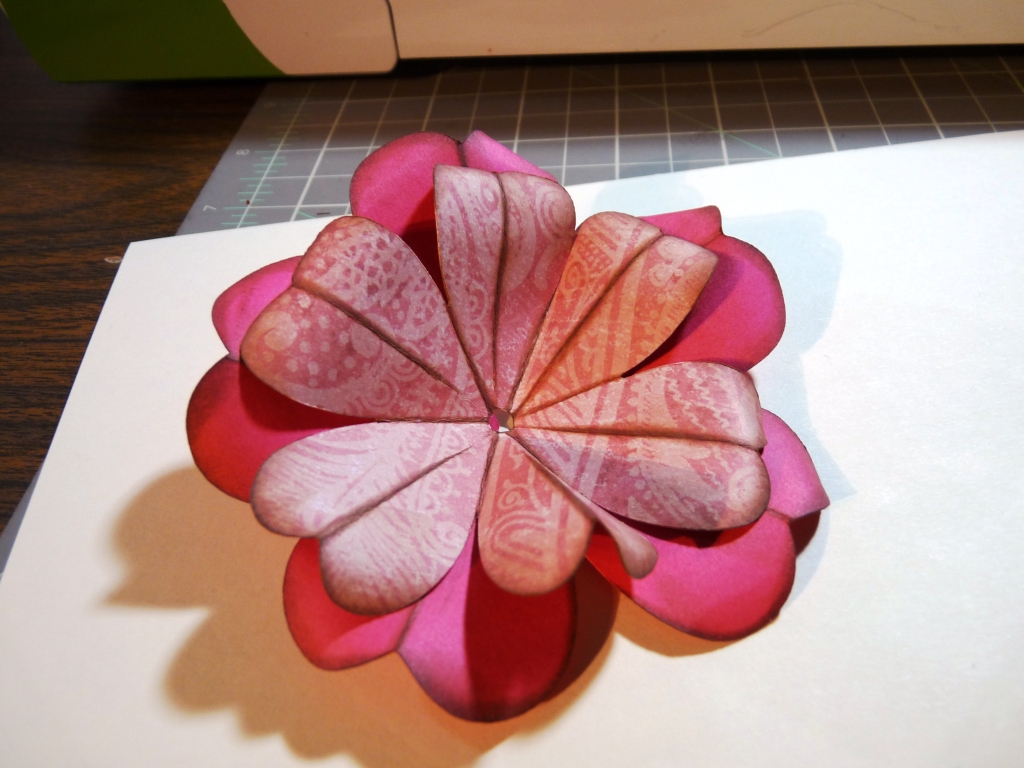 A Little Bit of Bling Cricut Flower Shoppe