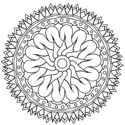 Desenhos de Mandalas para Colorir