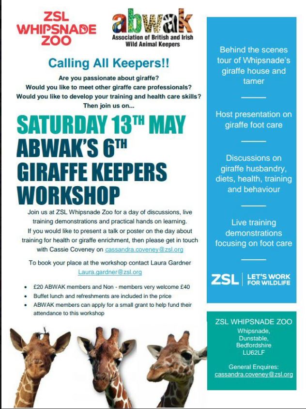 Zoo Conferences, Meetings, Courses and Symposia Zoo Conferences