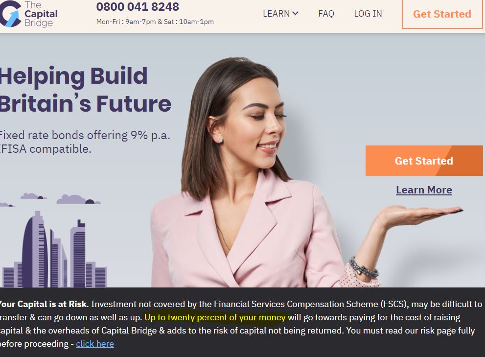 The Capital Bridge ISA bond review Is it Genuine?