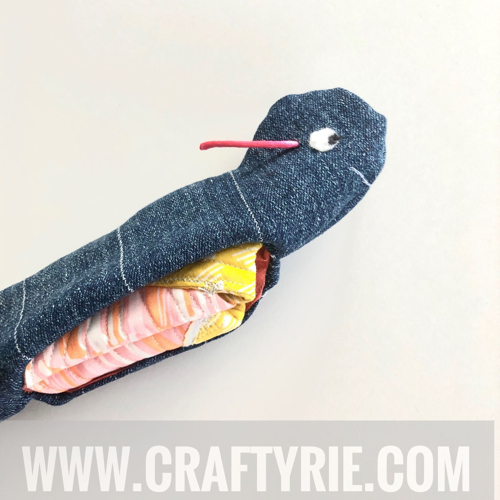 CraftyRie Caterpillar Butterfly soft toy