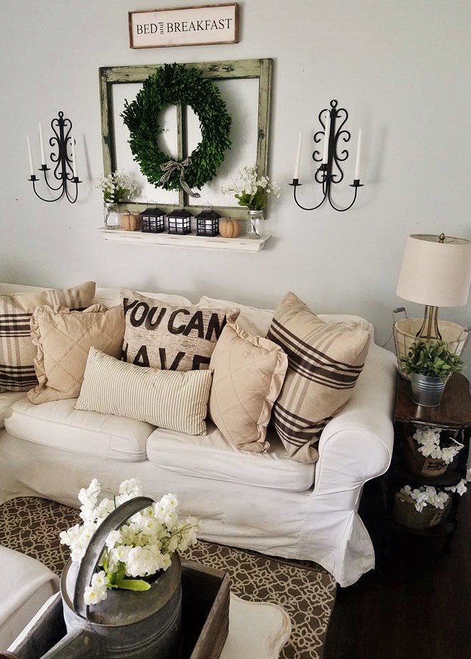 The Quaint Sanctuary { Cottage Style Wall Decor & New Sign! }