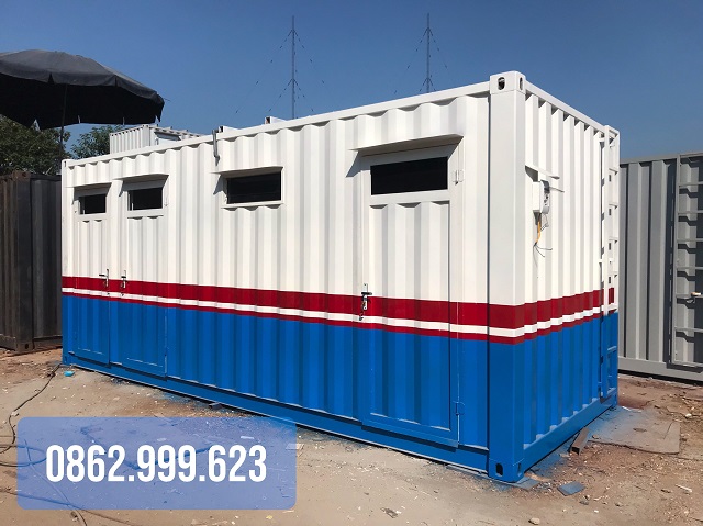 Container toilet 20 feet