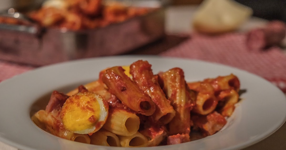 Pasta ncasciata di Adelina (Pasta al forno del Commissario Montalbano