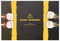 Social distancing 3 feet