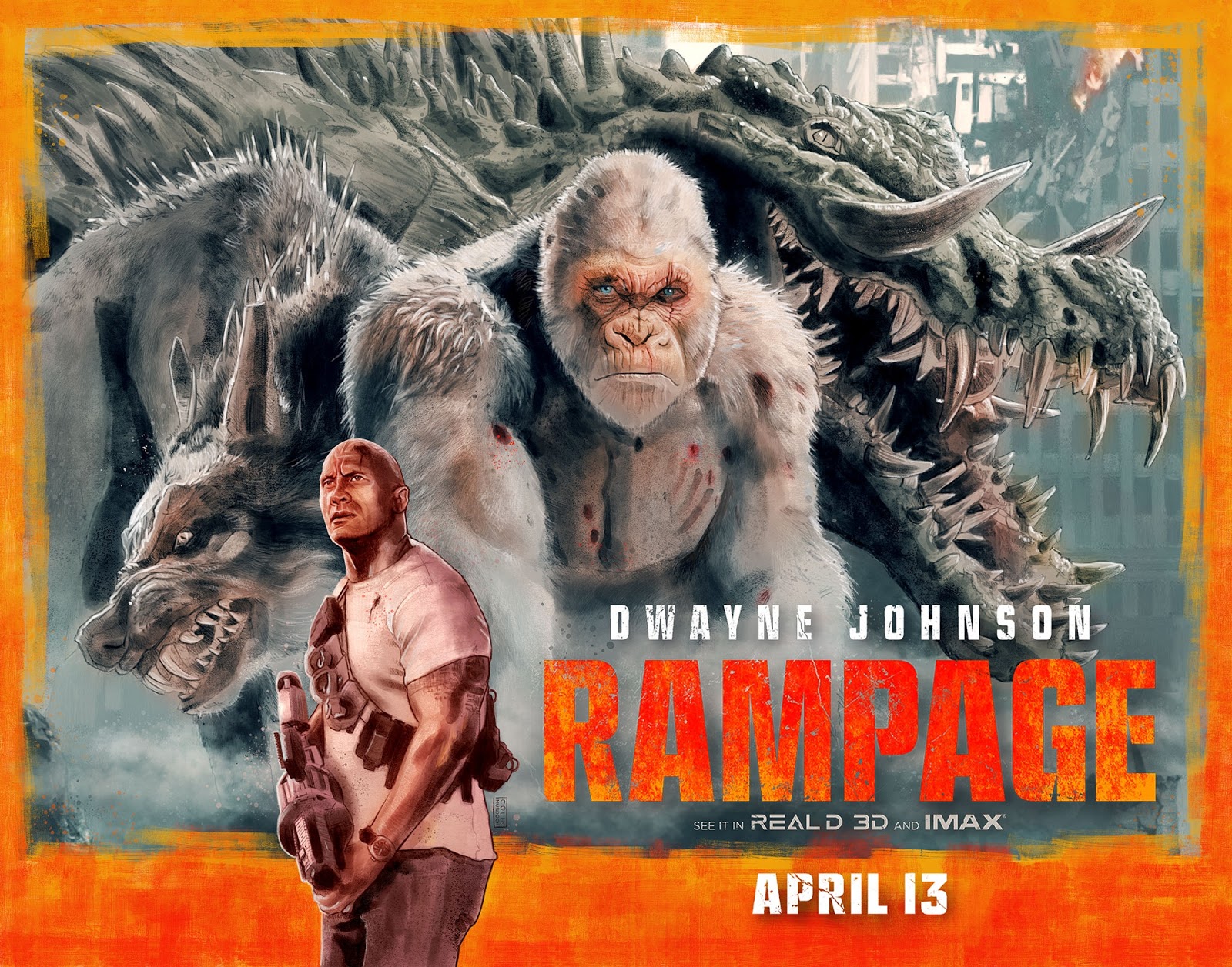 Movie Review: "Rampage" Is Equal Parts Dumb And Fun