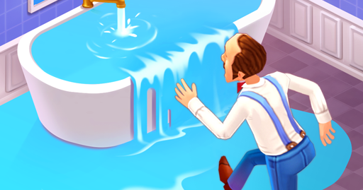 Homescapes لعبة الهروب من المنزل