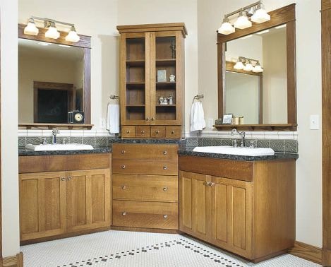 The Baños Y Muebles: Gabinetes de Baño de Madera