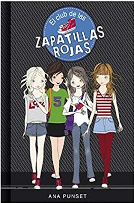 Tapa libro el club de las zapatillas rojas