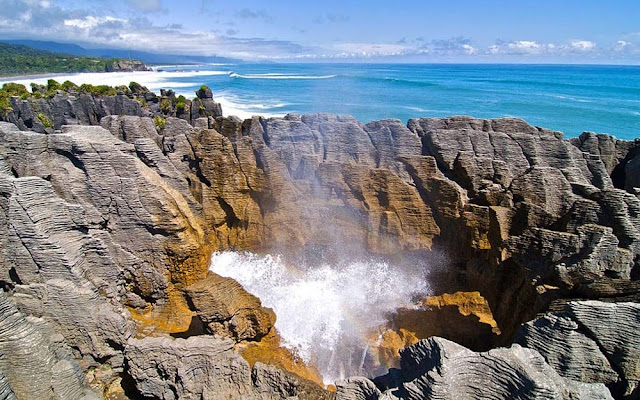 Pancake Rocks - Nova-Zelândia