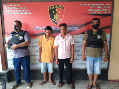 Iwan Nasution dan Hadi Nasution, Dua Warga Tanjung Sarang Elang Diciduk Bawa Sabu