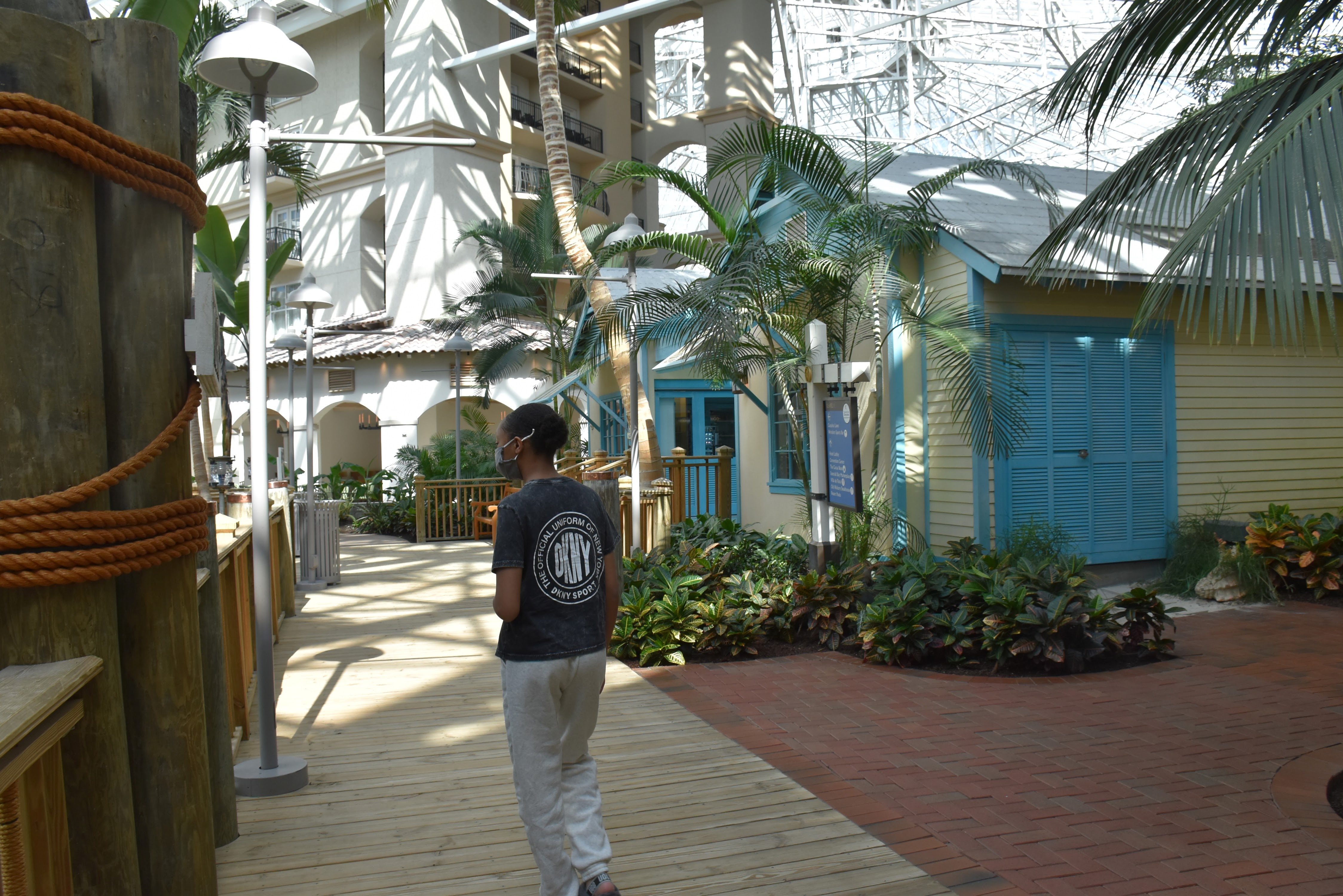 Inside the Gaylord Palms