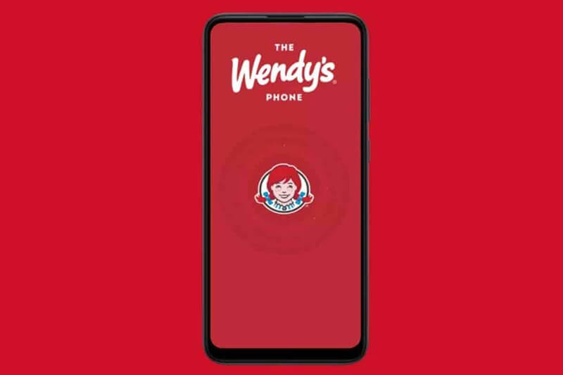 Limited Edition custom Wendy's phone is spotted in Canada