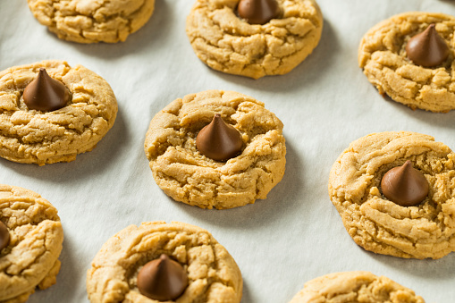 peanut butter blossom cookies recipe