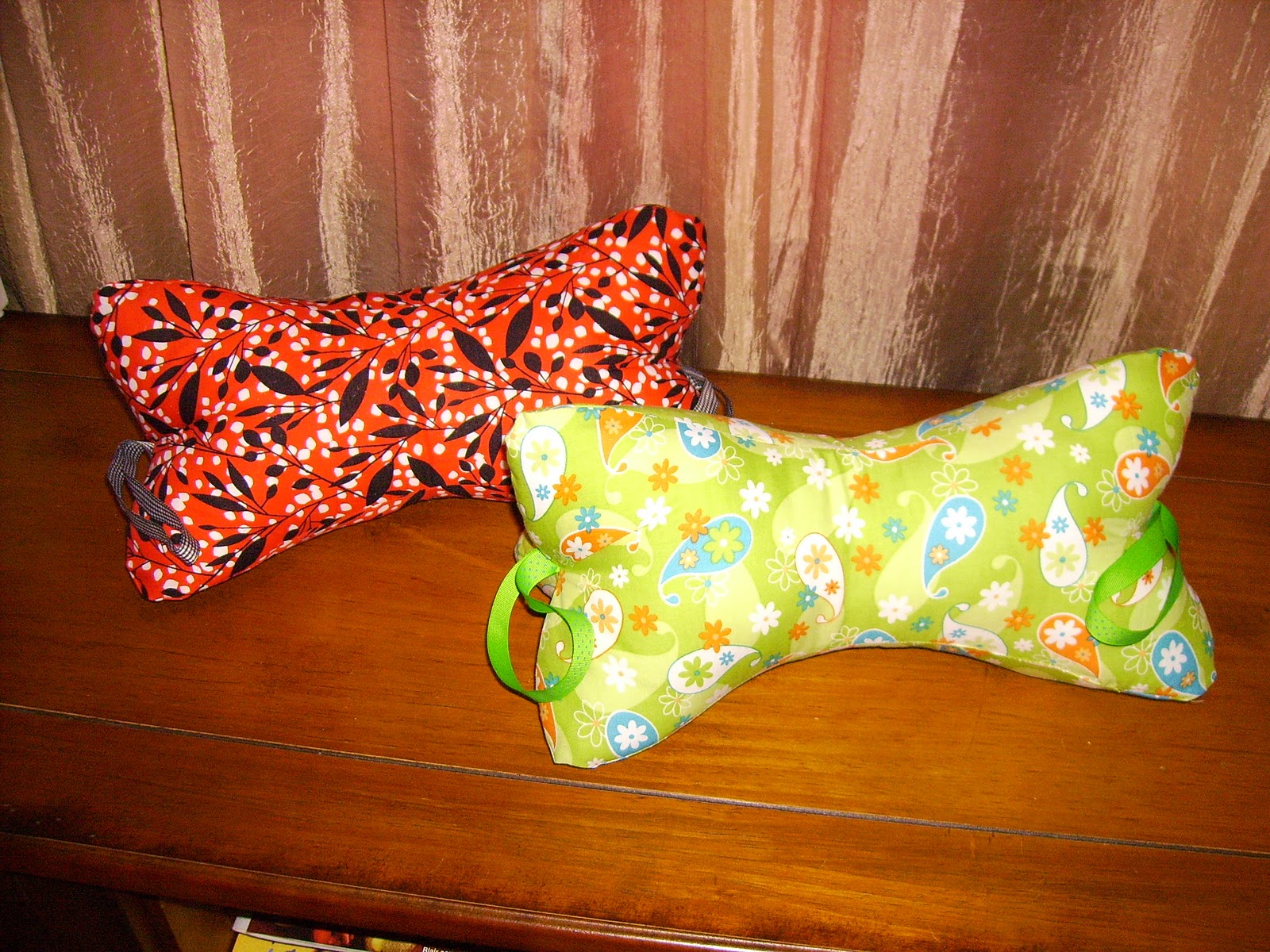 Flatrock Cabin Neck Pillows and Tasty Toasted Cheese