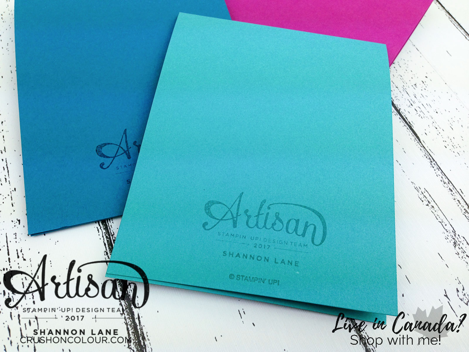 Crush On Colour Gloss with Gusto! Techniques with Glossy White Cardstock