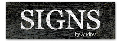 Signs By Andrea Logo | Simply Link Party + Family Rules Art GIVEAWAY | 16 |