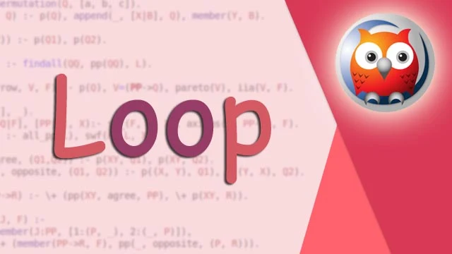 كيفية عمل لوب في لغة برولوج | how to create loop in swi prolog