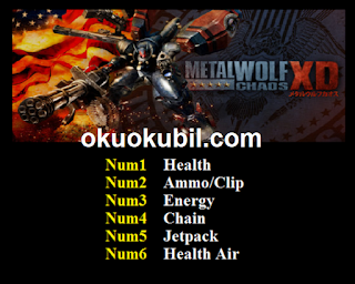 Metal Wolf Chaos XD (PC) Ammo Clip – Süper Enerji Can +6 Trainer Hilesi İndir