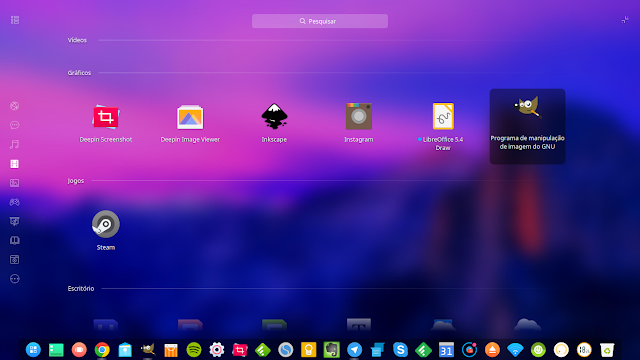 Deepin novidades Deepin novidades