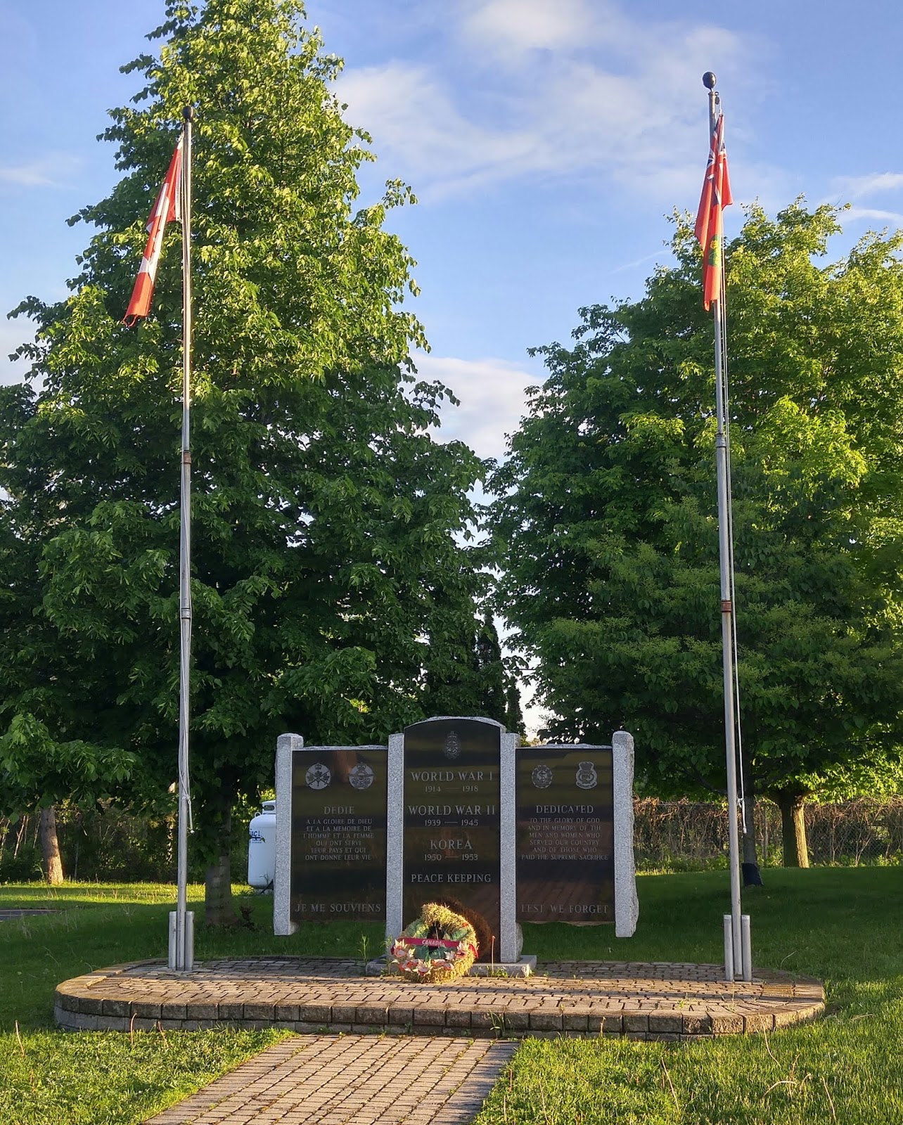 Ontario War Memorials Moose Creek