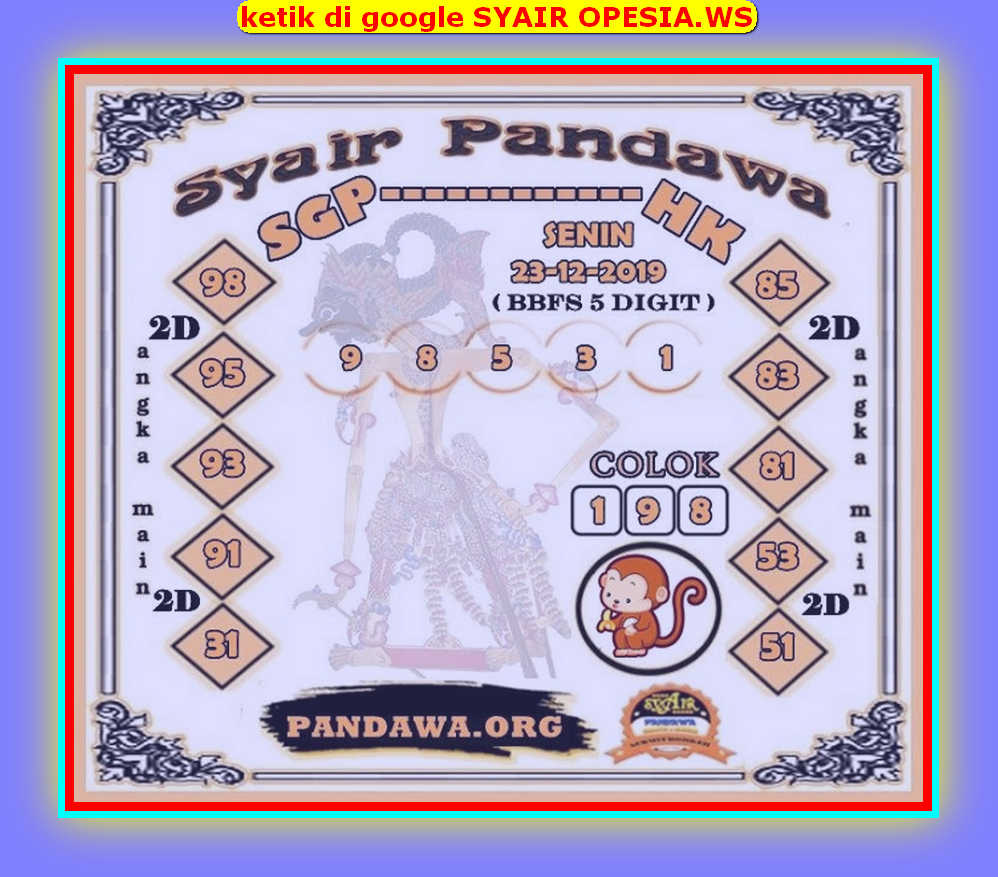 Kode Syair Togel Sgp 23 Desember 2019 Prediksi Angka Togel Hk Sgp Jitu Dan Akurat Hari Ini Layarprediksi Kode Syair Togel Sgp 23 Desember 2019 Prediksi Angka Togel Hk Sgp Jitu Dan Akurat Hari Ini Layarprediksi