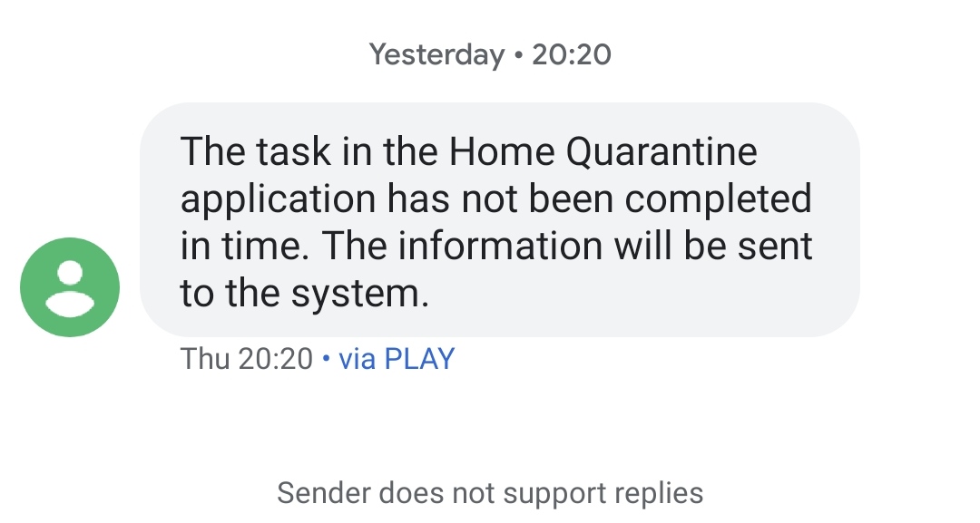 NELC blog 2й день використання додатка Home Quarantine (Kwarantanna