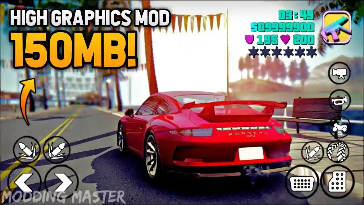 [150MB] GTA Vice City High Graphics Mod For Android