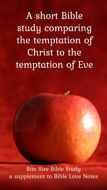 This short Bible study compares the temptation of Christ with the temptation of Eve, offering helpful insights for overcoming temptation.