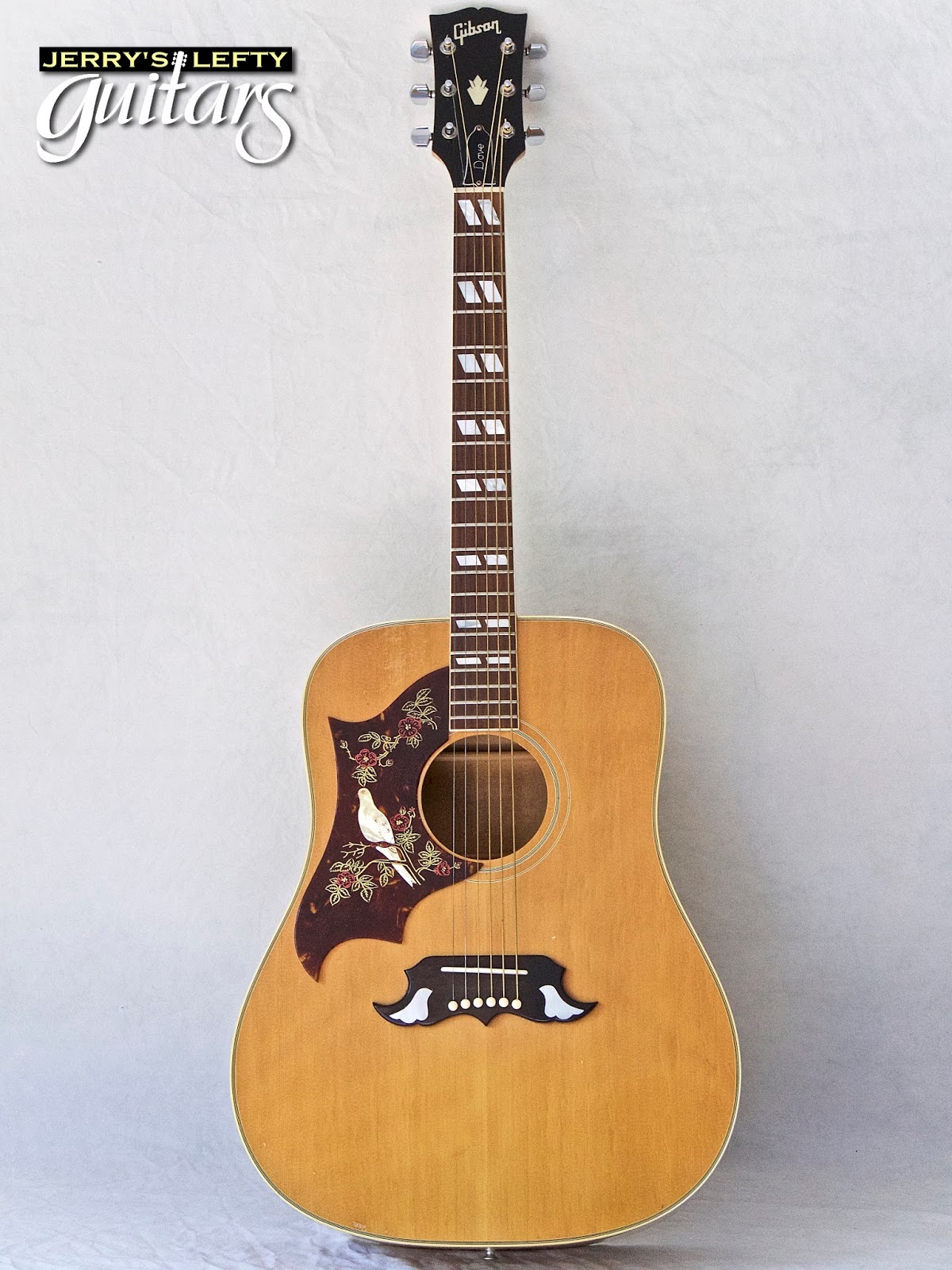 Jerry's Lefty Guitars newest guitar arrivals. Updated weekly! 1968 Gibson Dove left handed