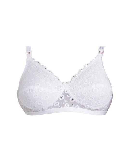 MODEL NON PADDED BRA TULIP WHITE PAKISTAN WHOLESALE MARKET