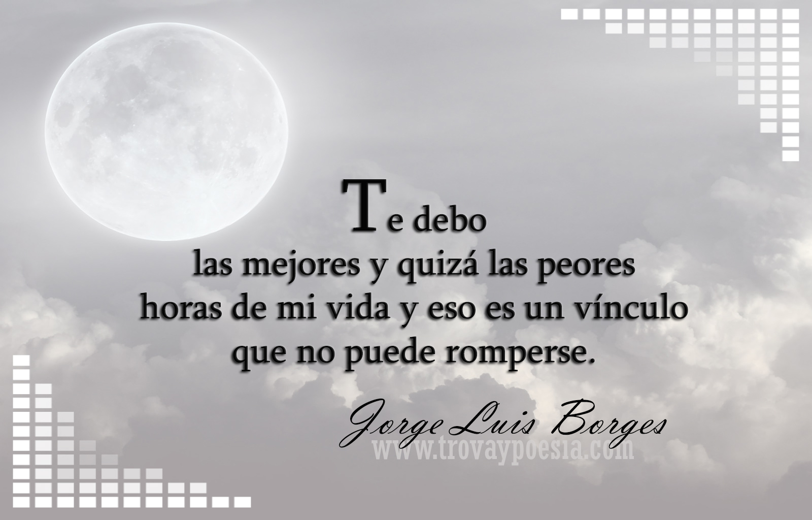 El enamorado - Jorge Luis Borges