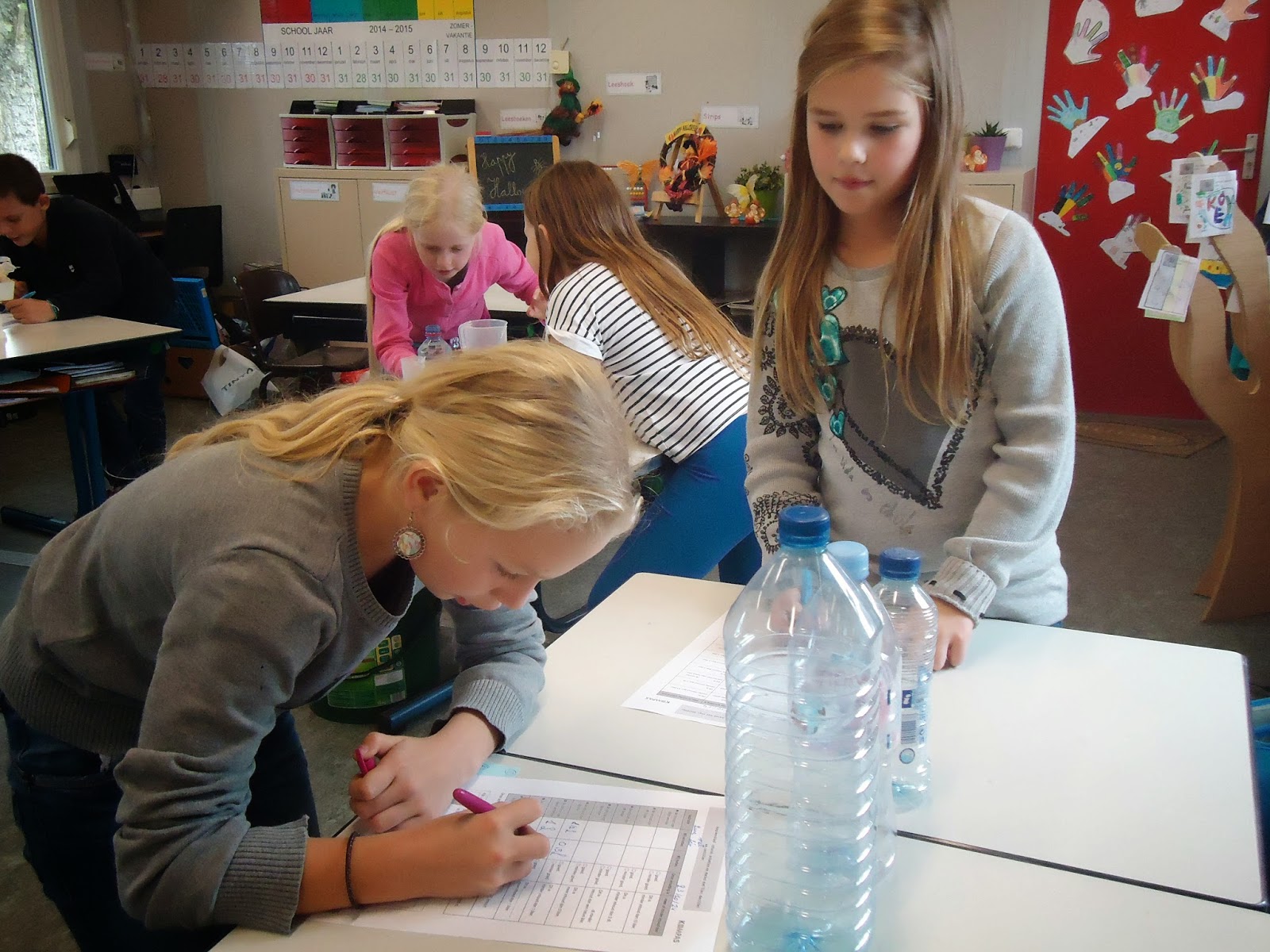 Vierde leerjaar Hoeveel weegt een pompoen,