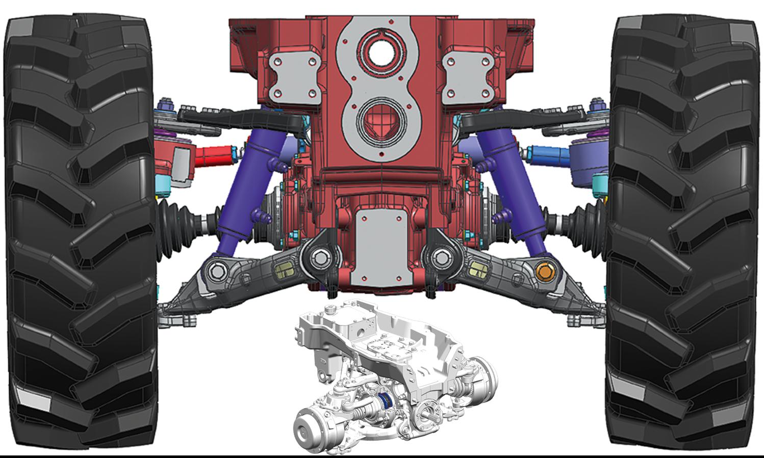 Más que máquinas agrícolas CUESTIÓN DE DETALLE, LA SUSPENSIÓN EN EL