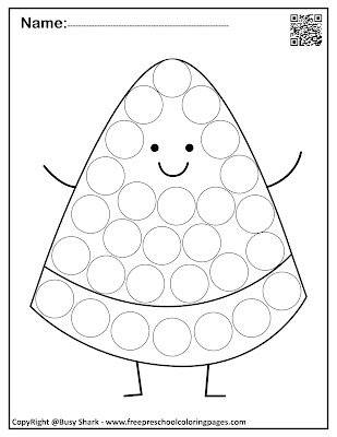summer dot markers free printables for kids , preschool coloring pages perfect in summer season and holidays for toddlers, preschool, and kindergarten