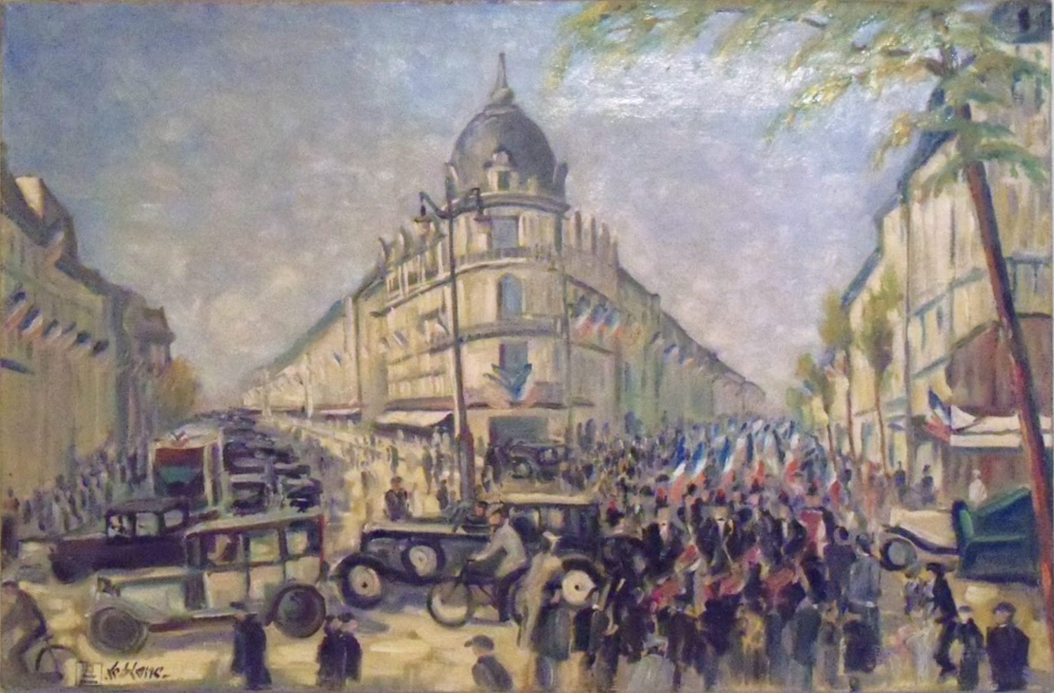 debat art figuration Maurice Leblanc, un peintre mystérieux